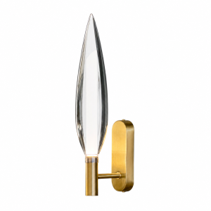 APLIQUE LED LANZA 45,3CM 4,3W 258LM 3000K AMBAR