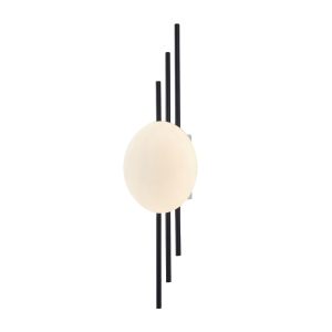 APLIQUE INTERNO LED CAMI 6W 3000K NEGRO